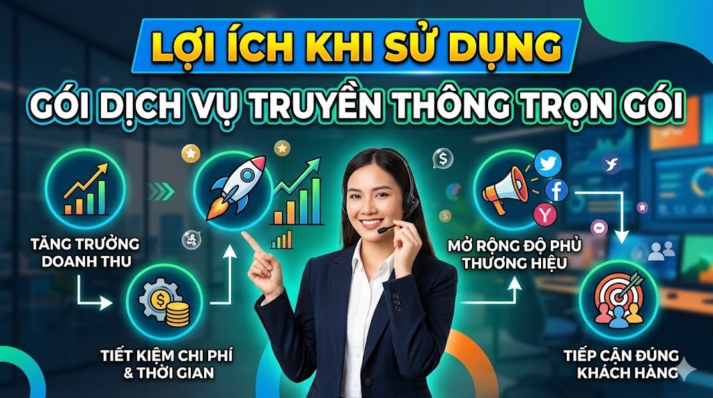 Lợi Ích Khi Sử Dụng Gói Dịch Vụ Truyền Thông Trọn Gói
