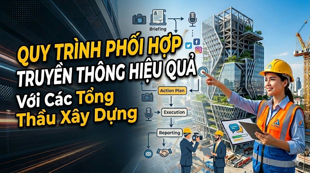 Truyền thông xây dựng – Cầu nối giữa công trình và thương hiệu