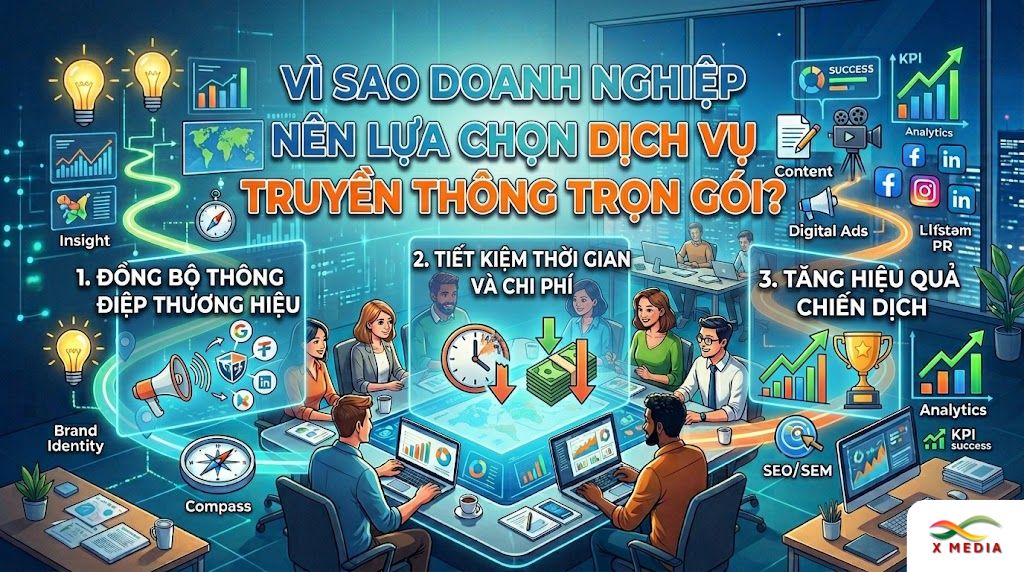 Vì sao doanh nghiệp nên lựa chọn dịch vụ truyền thông trọn gói?